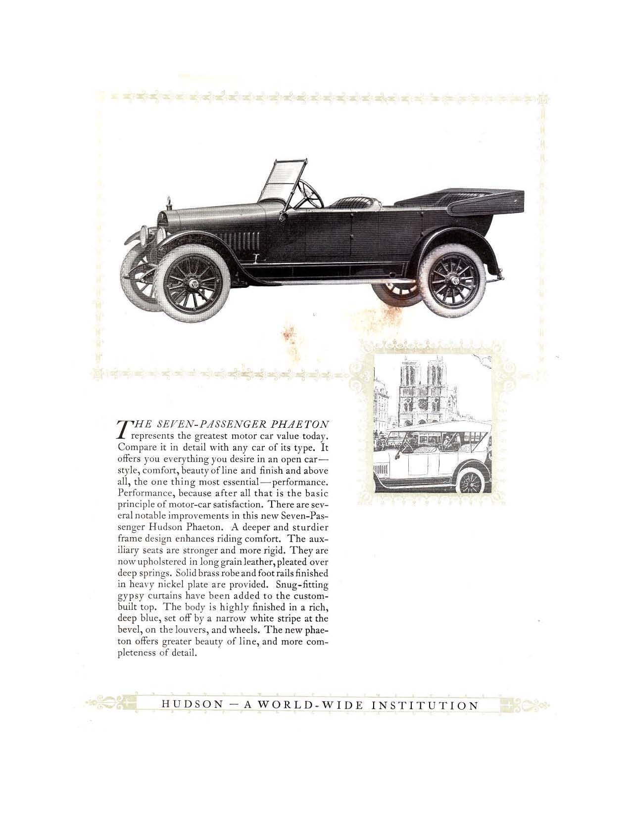 1919 Hudson Super-Six Brochure Page 5